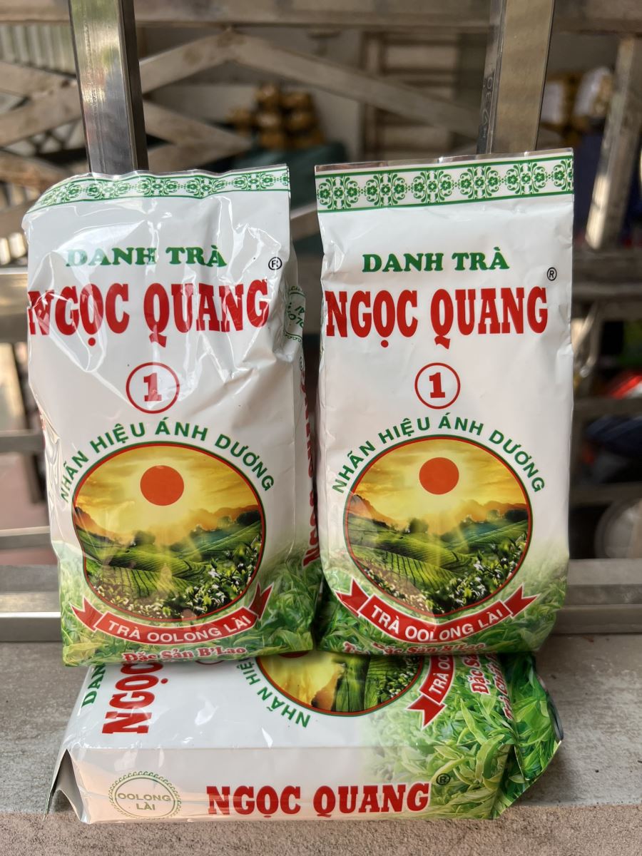 Nhãn hiệu trà OoLong Lài mới của Ngọc Quang